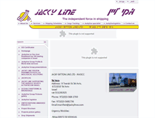 Tablet Screenshot of jackyline.com